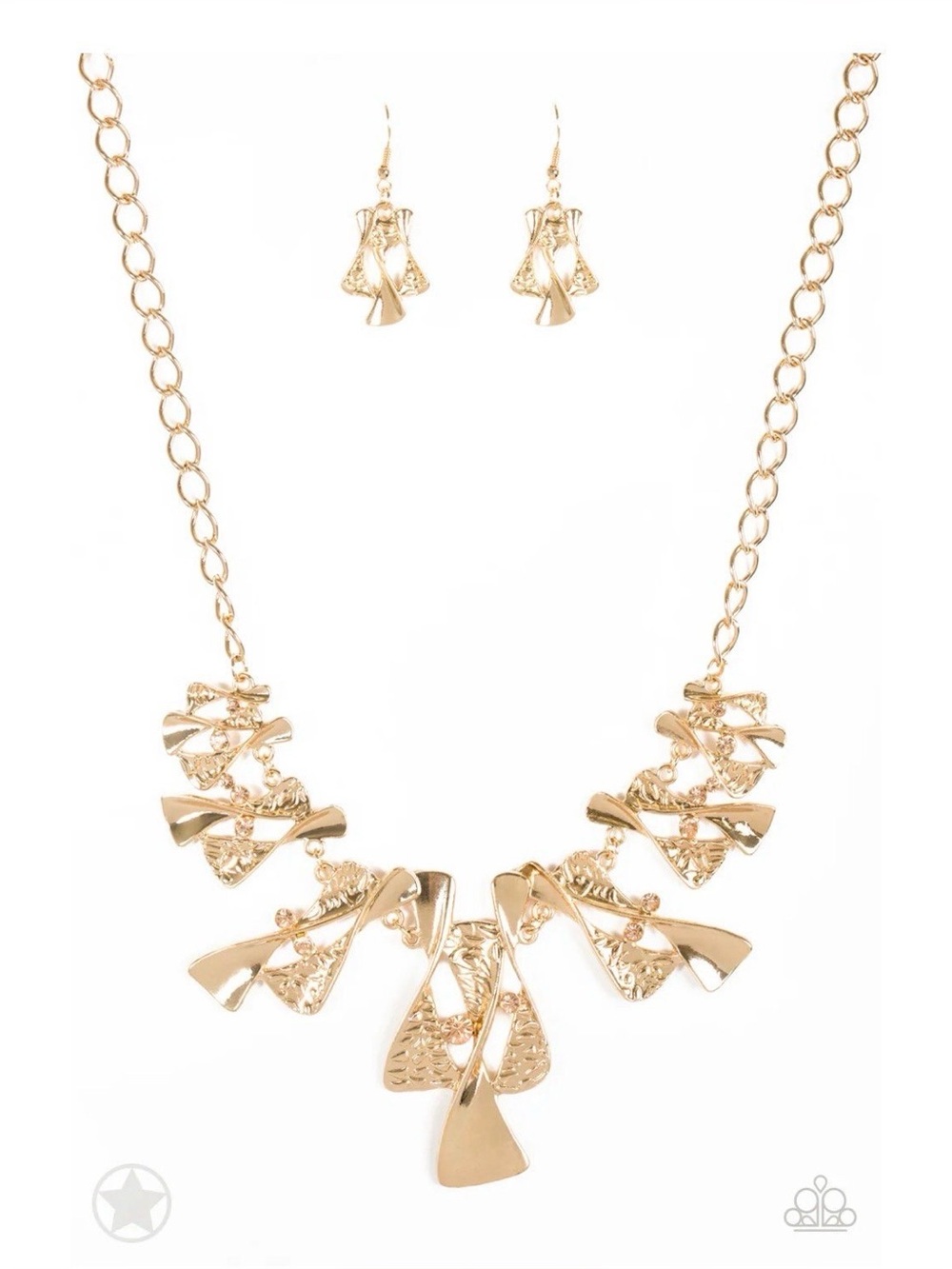 3 Sets - Paparazzi “The Sands of Time” Necklace and Earring Sets